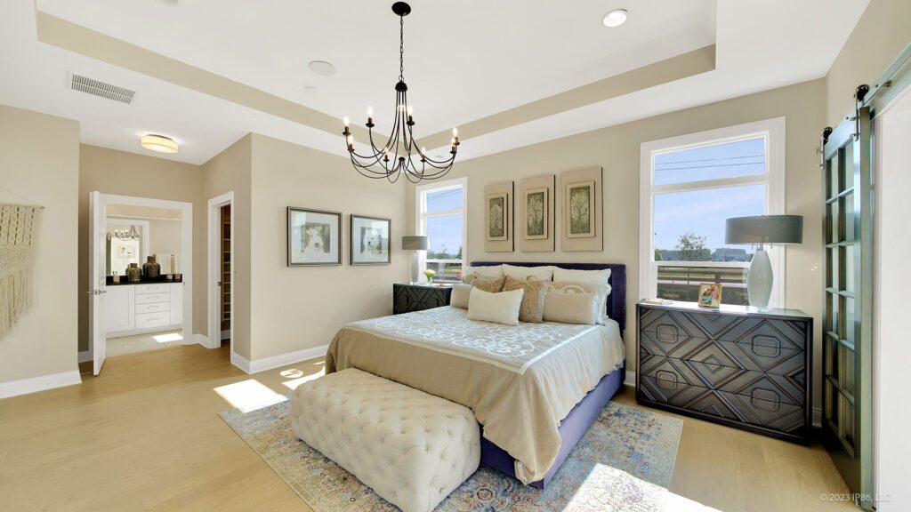 The Courtyards Of Westfield | Master Bedroom