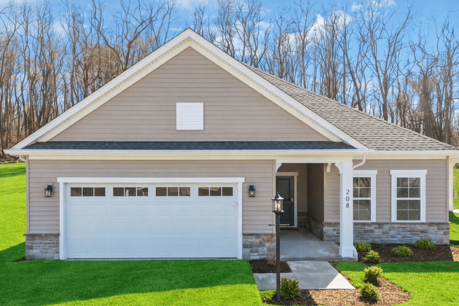 Suburban Home With Lush Green Lawn (1)