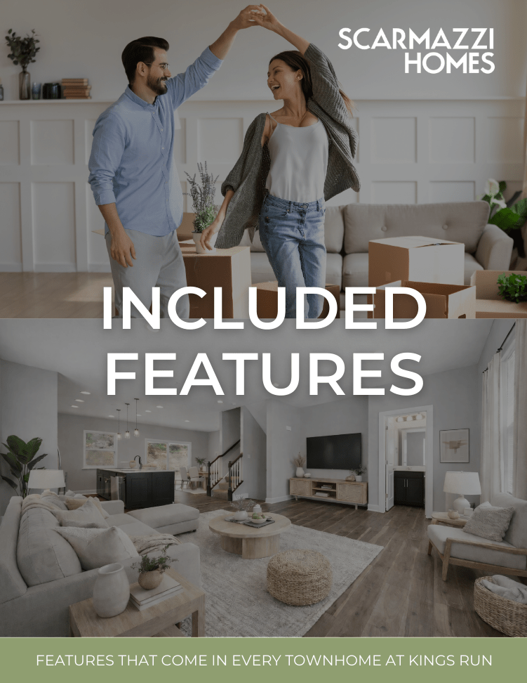 Townhome Included Features