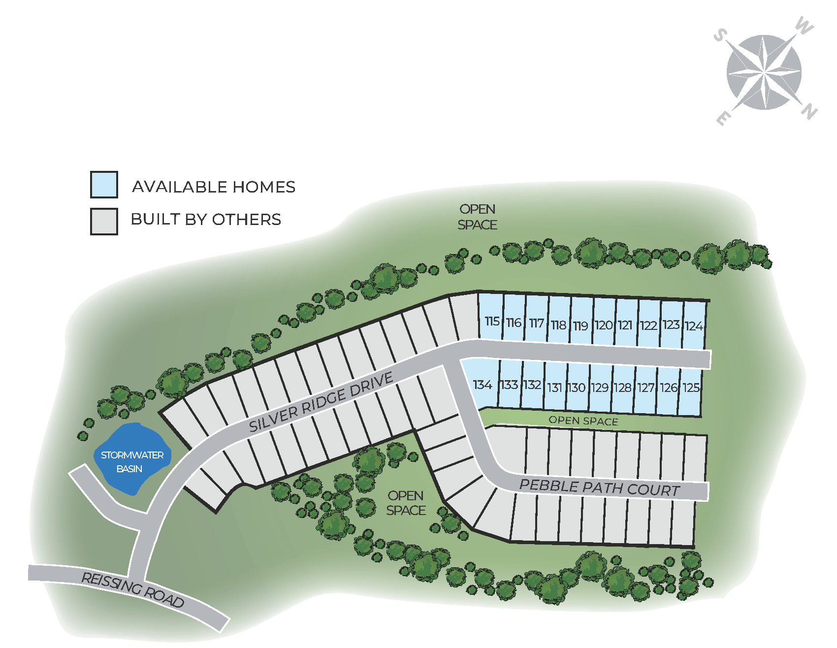 Silver Creek Plot Map