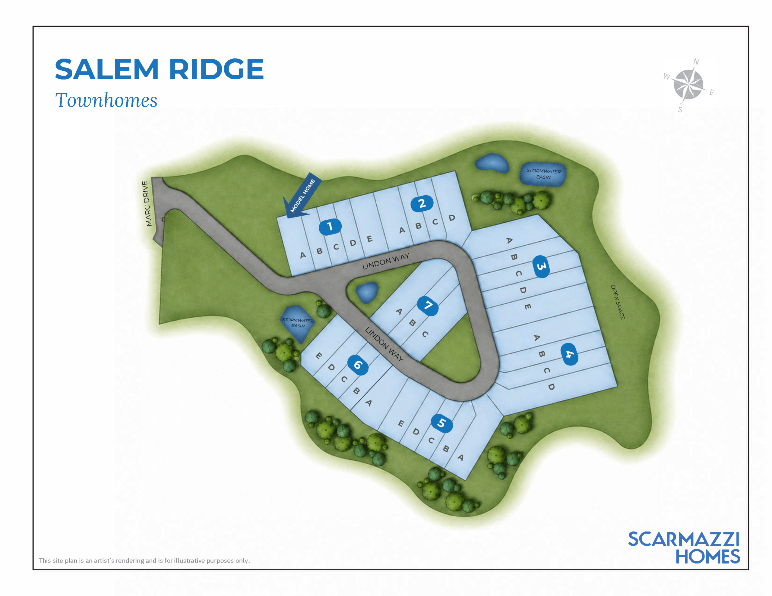 Macaw Salem Ridge Plot Map